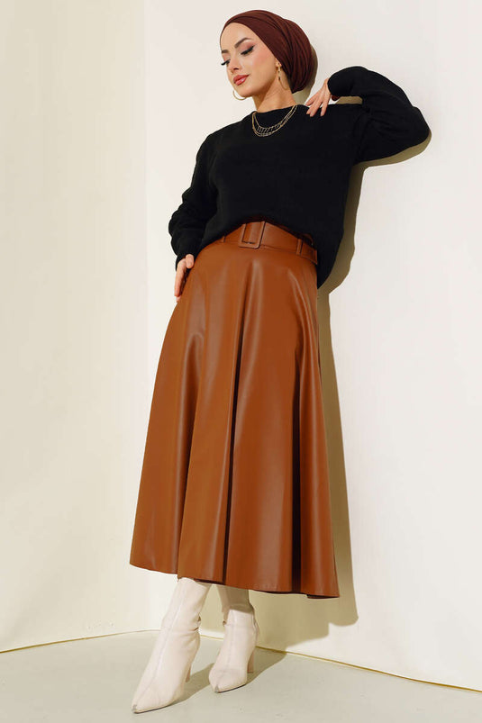 Black Crew Neck Knit Sweater