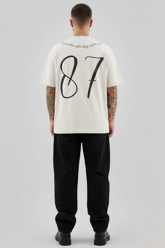 قميص رجالي بنقشة نباتية لون حجرية