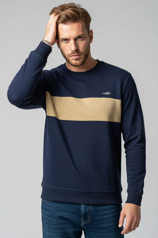 Blok Sweat-shirt en molleton pour homme en tissu de Thessalonique coloré Parlement