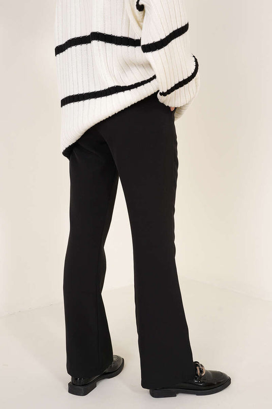 Wide Leg Pants Black