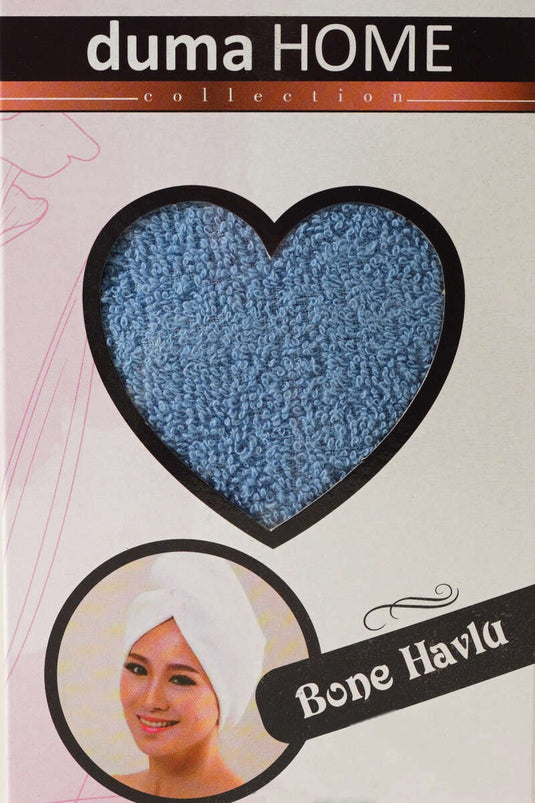 منشفة بونيه زرقاء