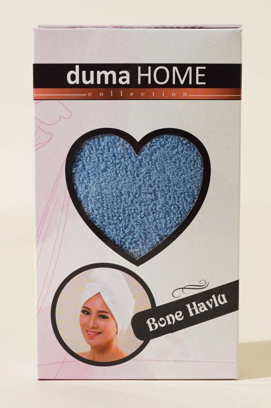 منشفة بونيه زرقاء