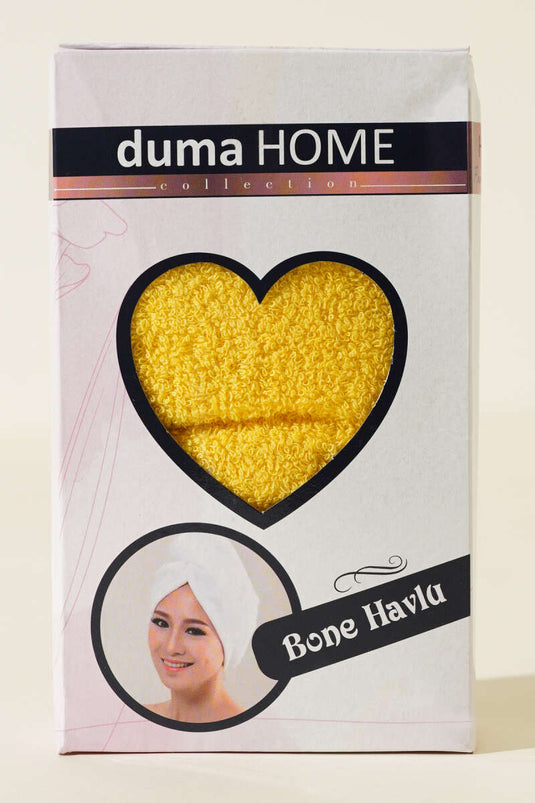 منشفة بونيه صفراء