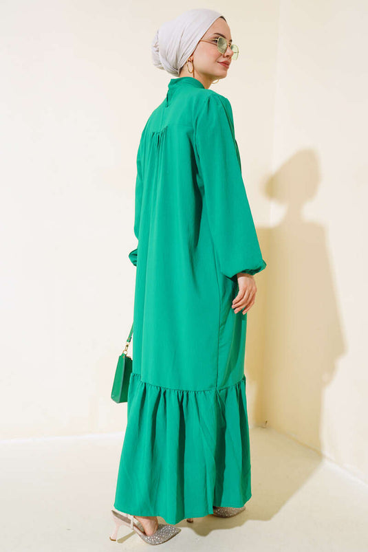 Robe à nouer au cou Vert