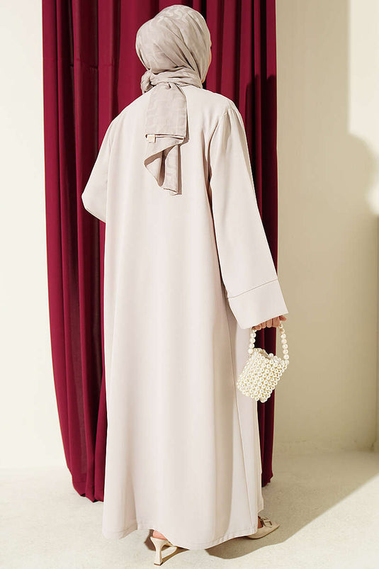 Abaya-Set Mit Brosche Und Accessoires