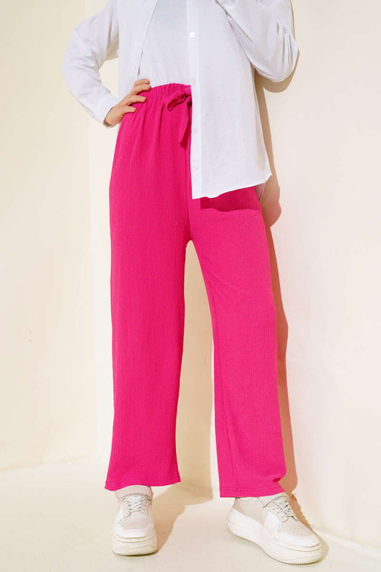 Bürümcük Pantalon Large Fuchsia