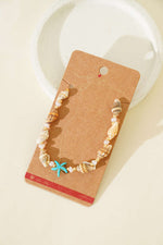 Poudre de bracelet de cheville en pierre de galets