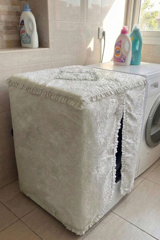 Washing Machine Cover Cream