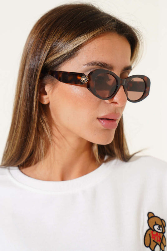 نظارات كامينتا سيريز بنقشة جلد النمر