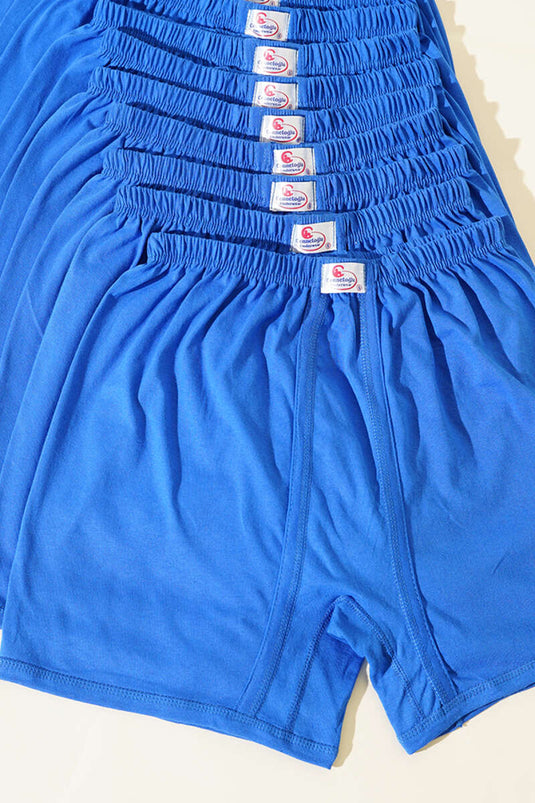 Cennetoğlu 12-Pack Men's Boxer Shorts Blue