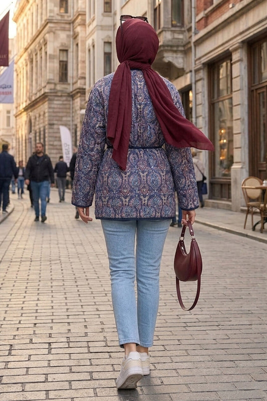 Bohemien Gewatteerd Jack met Cephanddetail -10