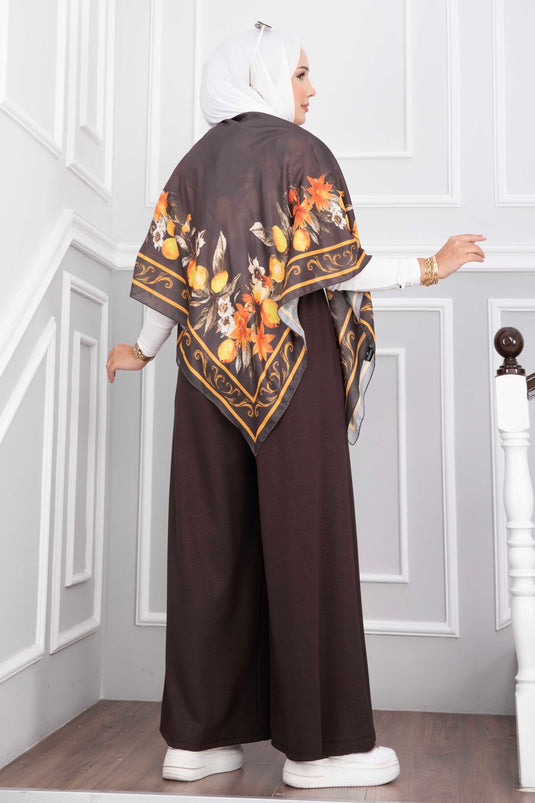 Riem Taille Elastische Coffee Rok Broek