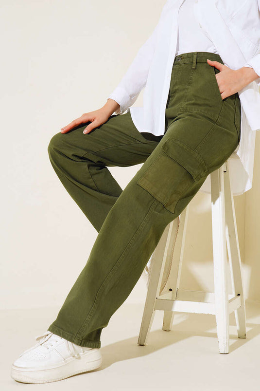 Pantalon Cargo Poche Camouflage