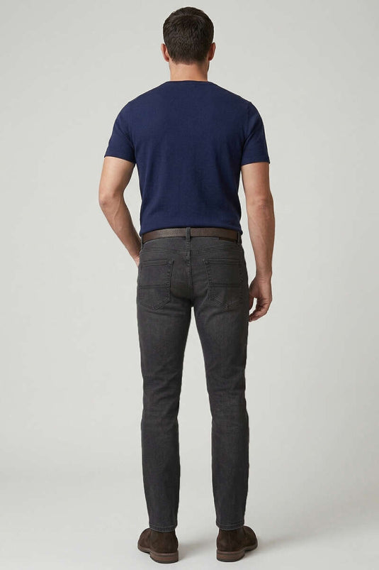 Cepli Regular Fit Herren Jeanshose in Rauchgrau