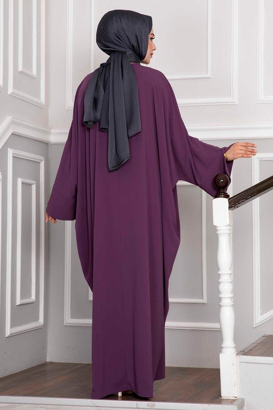 Ceyda Hijab Abaya Lila