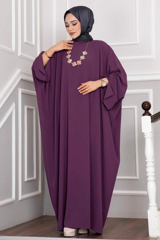 Ceyda Hijab Abaya Lila