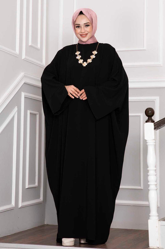 Ceyda Hijab Abaya Noir