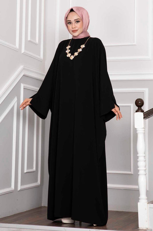 Ceyda Hijab Abaya Noir