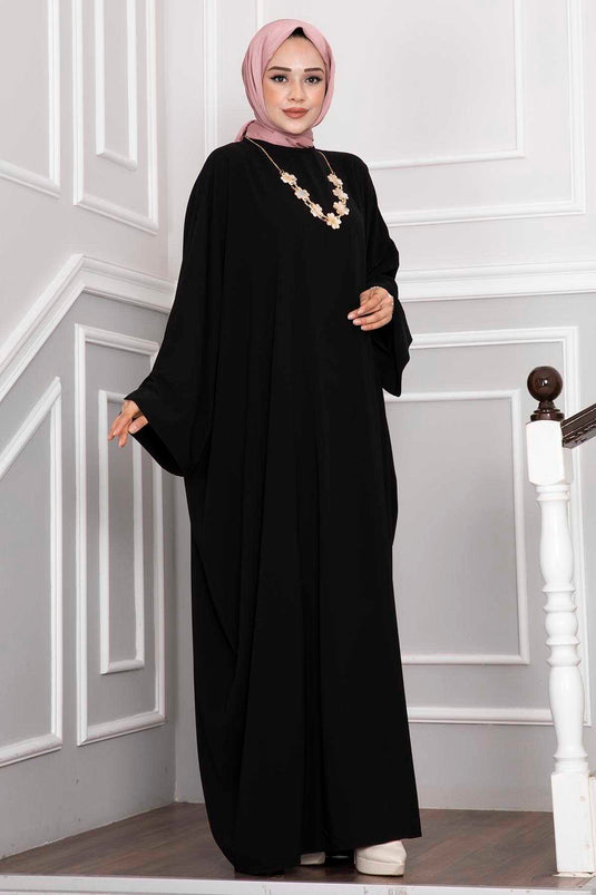 Ceyda Hijab Abaya Noir