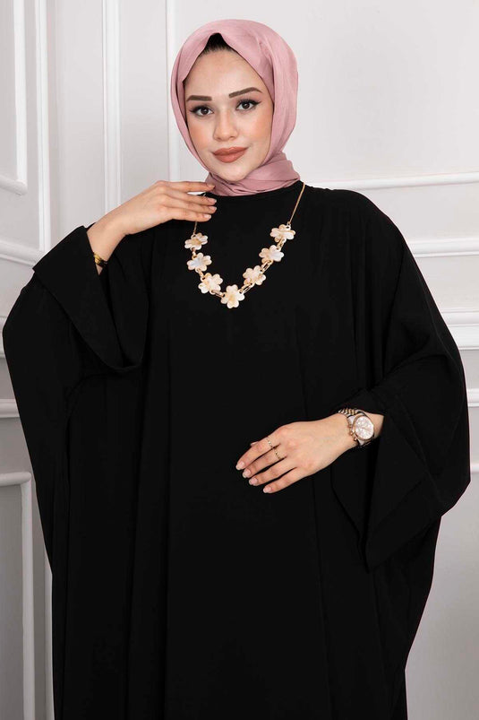 Ceyda Hijab Abaya Noir