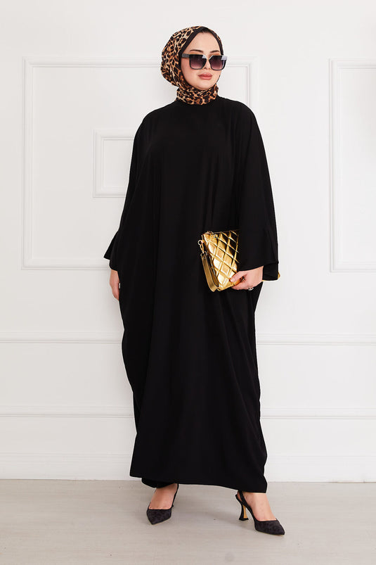 Ceyda Hijab Abaya Noir