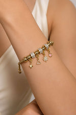 Assortiment De 8 Bracelets À Détails Charm
