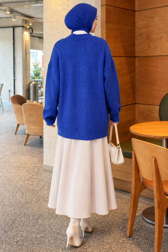 Cardigan In Maglia Con Doppi Tasche E Bottoni Saks