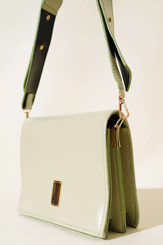 Double Eyed Strap Bag Mint Green