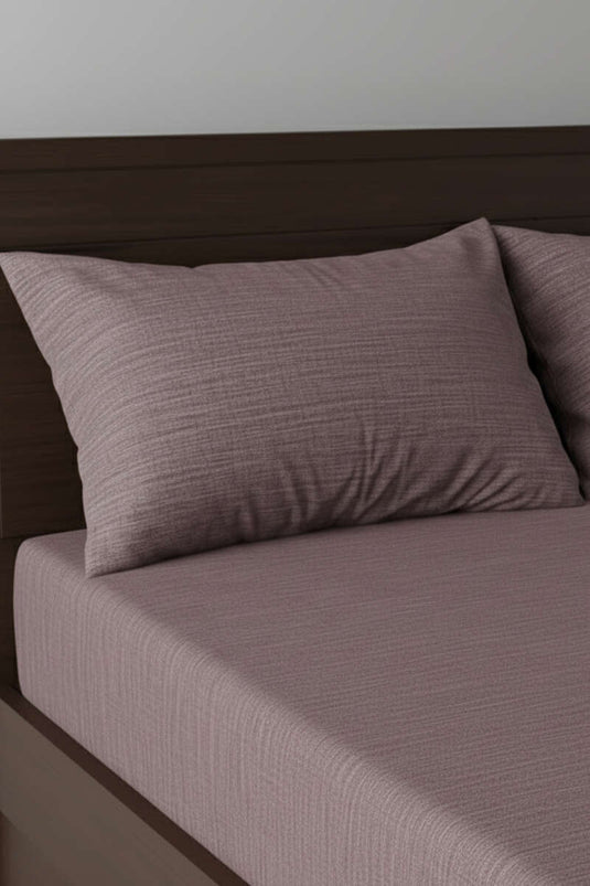 Ensemble de draps pour deux personnes Magenta