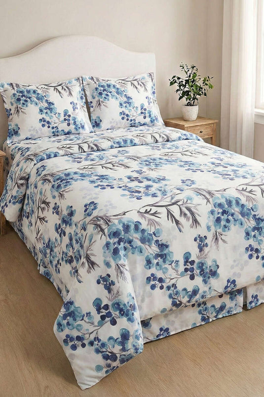Ensemble de housse de couette double assorti 7