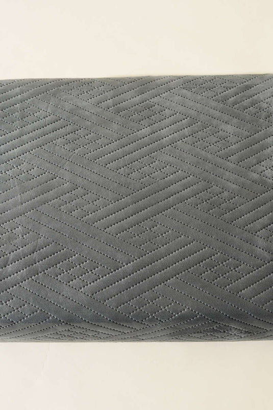 Couvre-lit double fumé