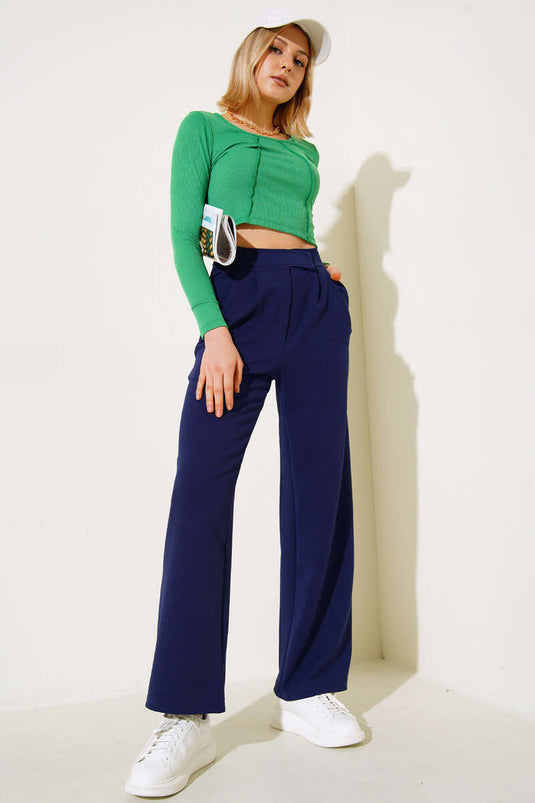 Grüne karierte Bluse