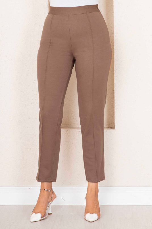 Chimala Modest Pants Dark Beige