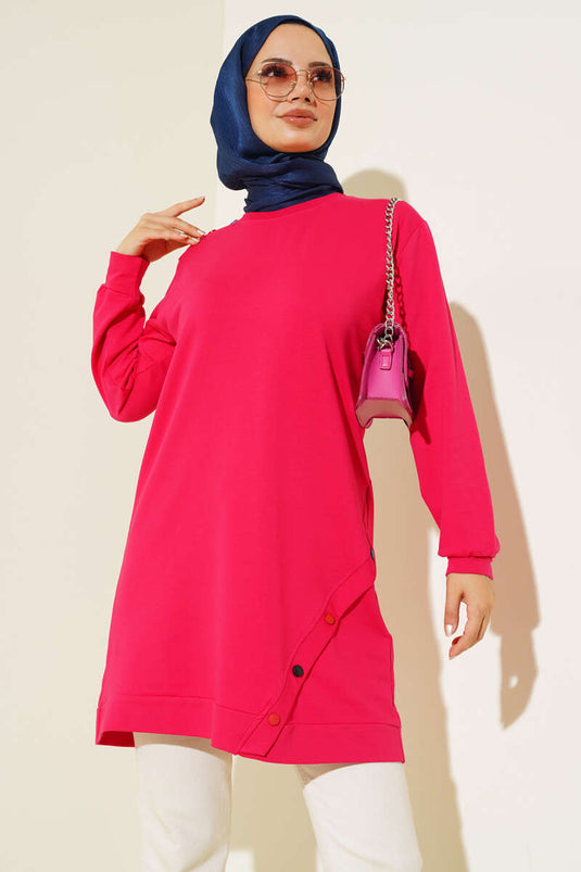 Tunique Snap Look Fuchsia