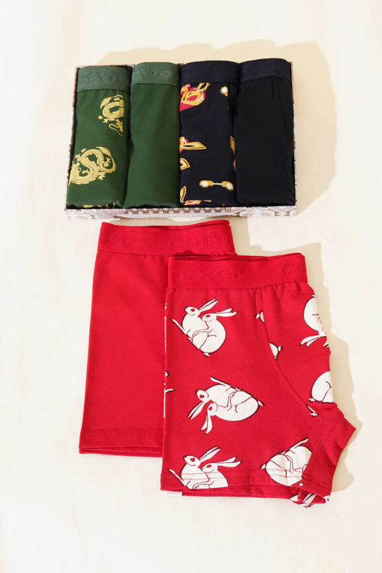 Cotboxer Printed 2-Pack Men's Boxer Assortment 2