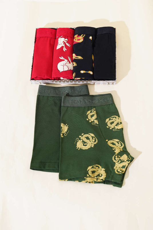 Cotboxer Printed 2-Pack Men's Boxer Assortment 3