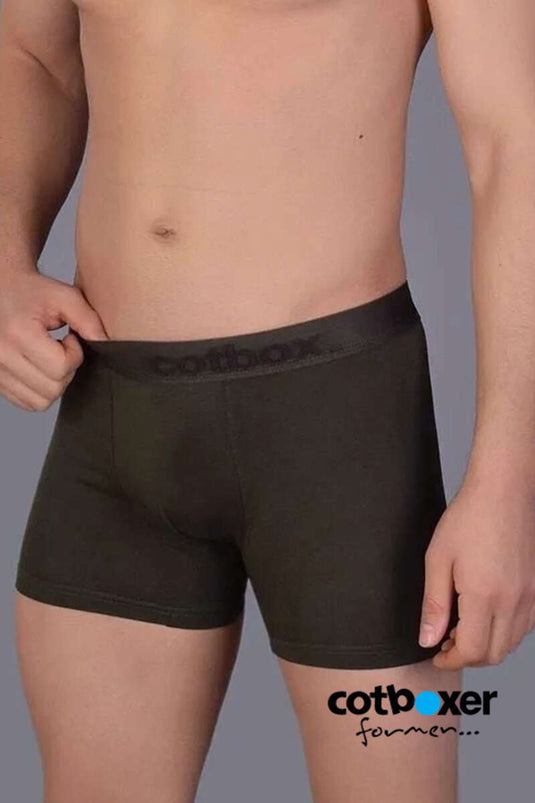 Cotboxer Modal Men's Boxer Khaki