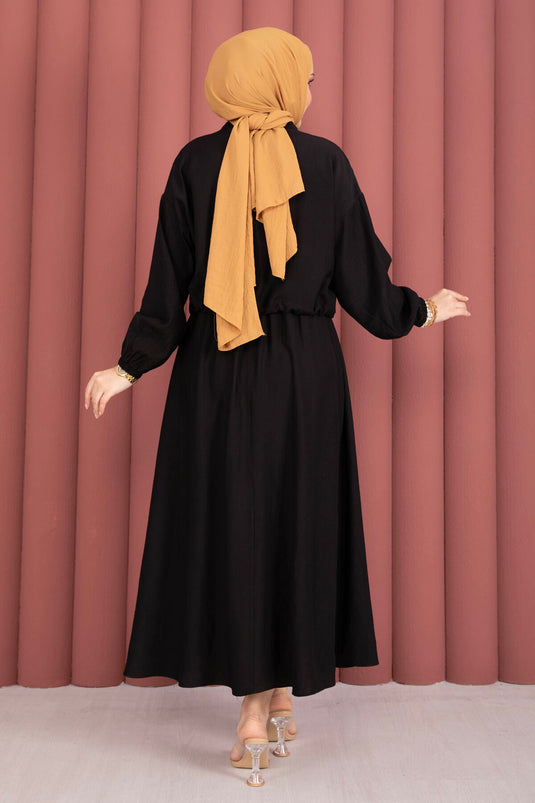 Completo sportivo crop con giacca e gonna nero