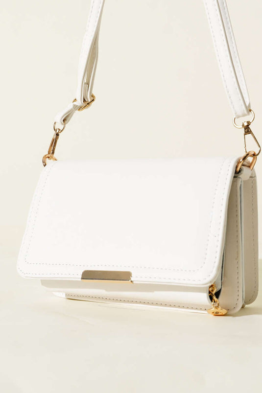 Sac portefeuille blanc
