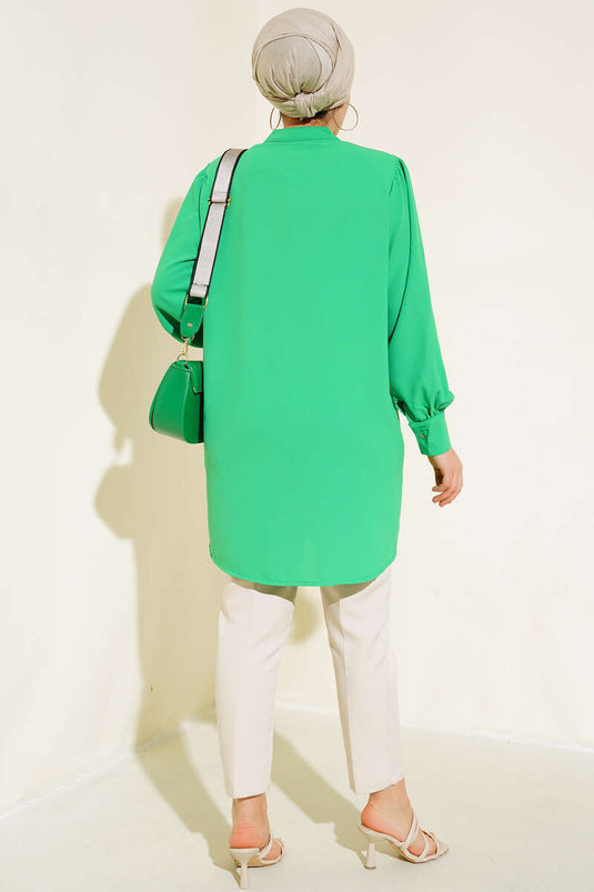 Lace Fringed Shirt Benetton