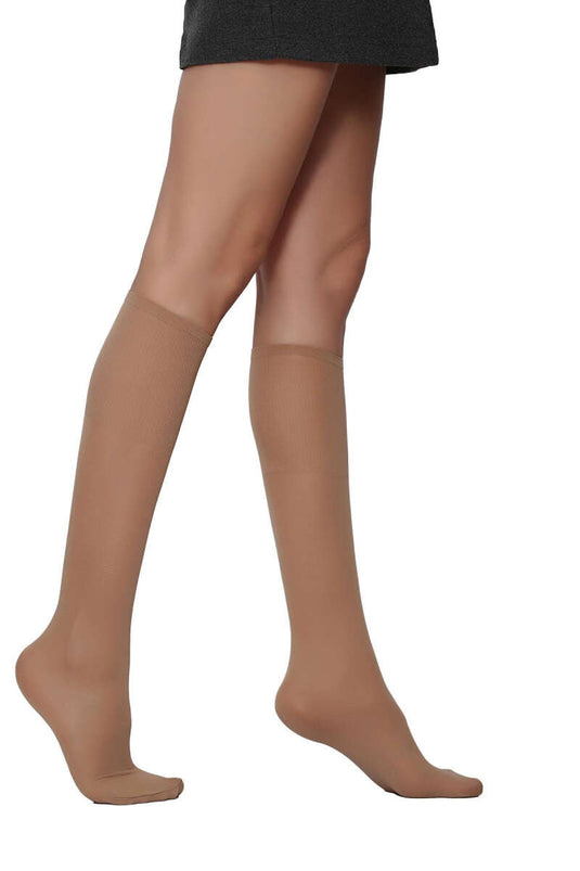 جوارب نسائية طويلة حتى الركبة من Daymod Comfort 50 Den مقاس 57 Ten