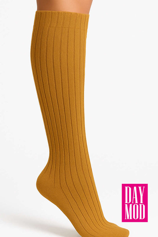 Daymod Rib Fitilli Dizaltı Çorap 57 Ten