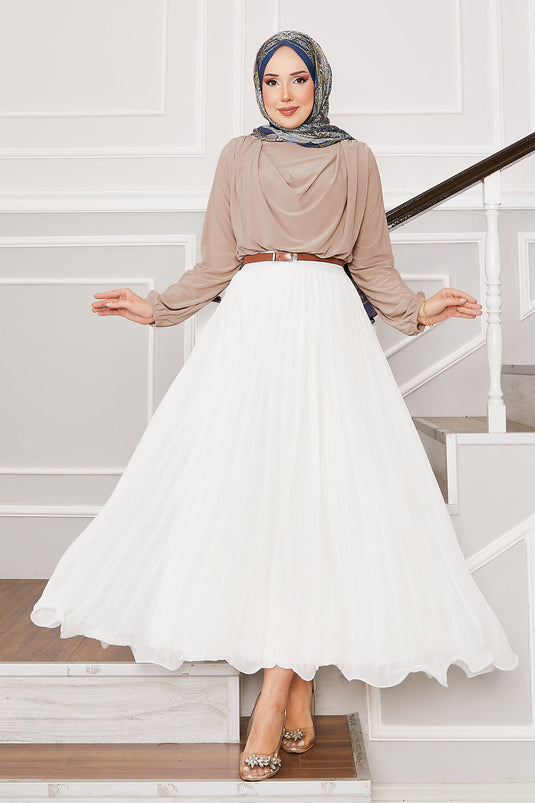 Sandy Blouse Cream Collar
