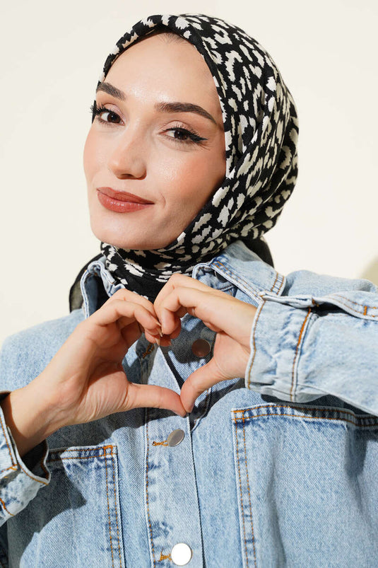 Patterned Bamboo Scarf Series Assortment 8