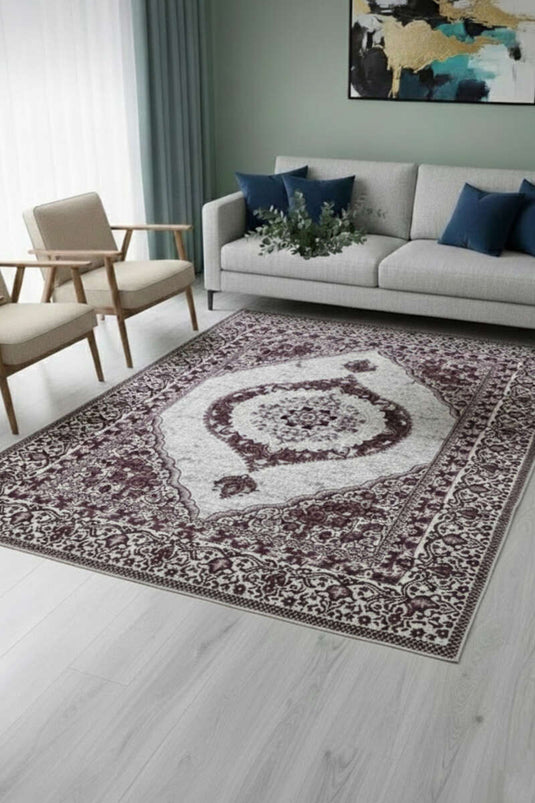 Tapis Kilim réversible à motifs assortis 4