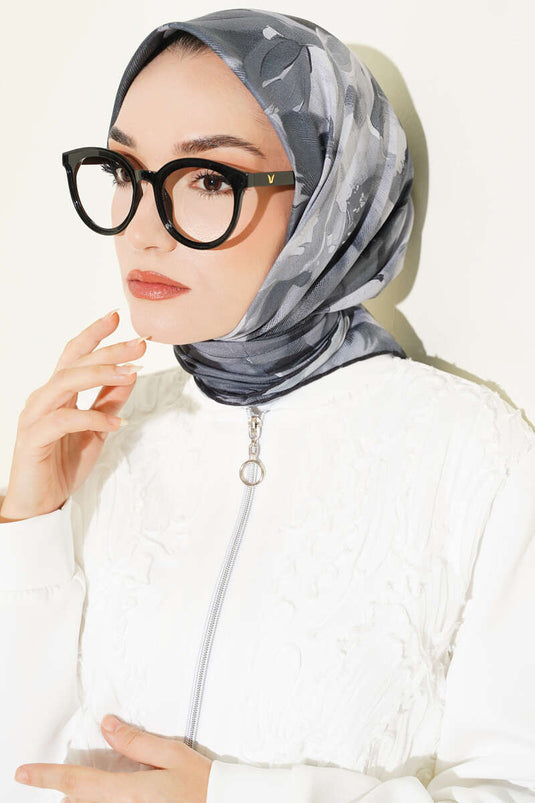 مجموعة أوشحة ديمور السوداء المزخرفة 4