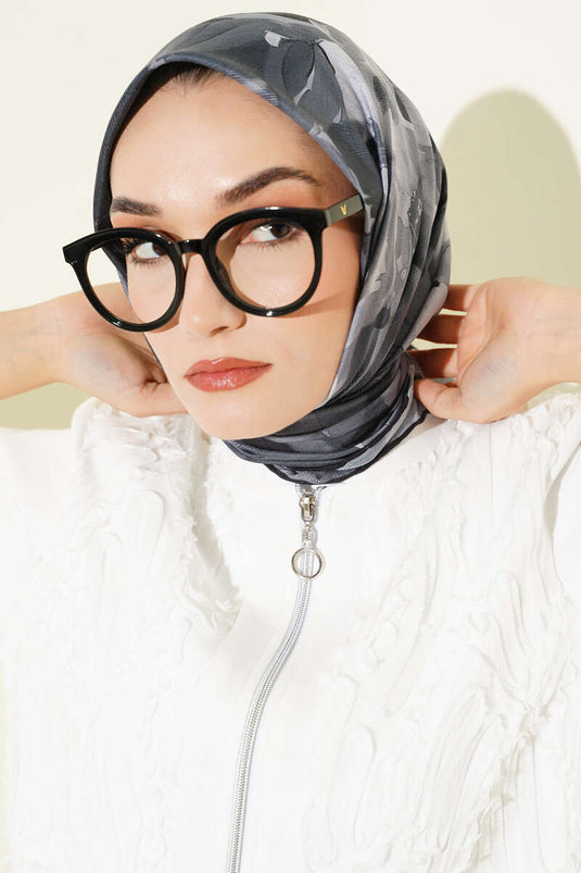 مجموعة أوشحة ديمور السوداء المزخرفة 4