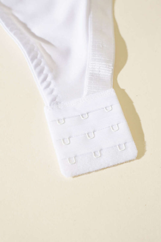 Unpadded Large Bra White