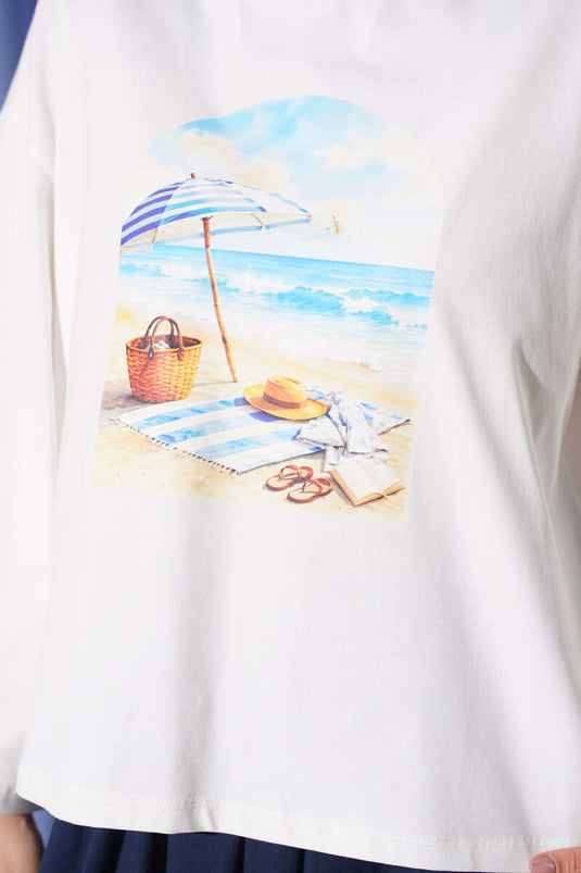 Digital Print Detailed Blouse Asorti 4