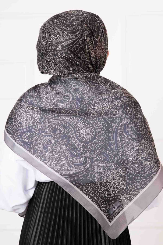 Digital Print Cotton Shawl -9